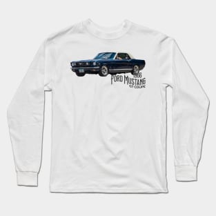 1966 Ford Mustang GT Coupe Long Sleeve T-Shirt